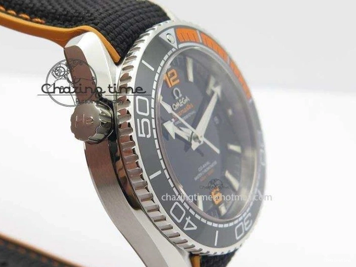 0109 Thermal 2016 Planet Ocean 45mm SS JHF Black Dial On Nylon Strap A 8245